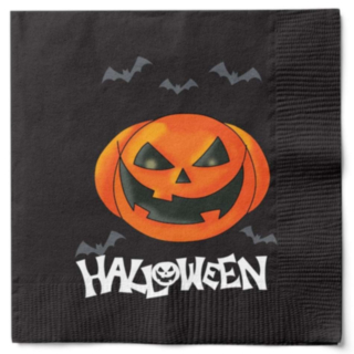 Halloween Servetter Pumpa