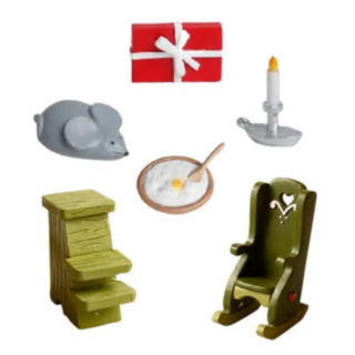 Tomtedörr Tillbehör Mus 6 Delar