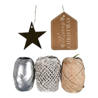 Julklappar Inslagningsset Silver