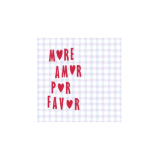 More Amor Por Favor Servetter
