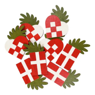 Dansk Jul Träkonfetti