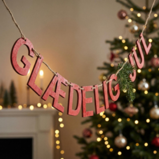 Glædelig Jul Girlang
