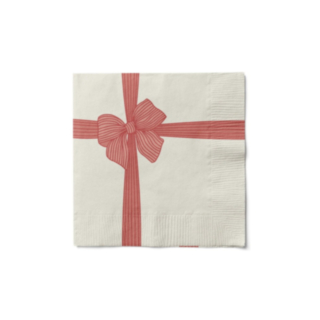 Julrosett Servetter Beige
