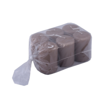 Blockljus Paket Mörk Sand