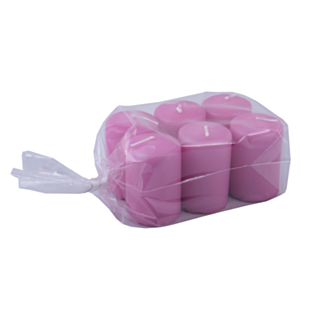 Blockljus Paket Rosa