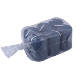 Blockljus Paket Kinablå