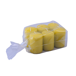 Blockljus Paket Gul