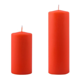 Blockljus Orange