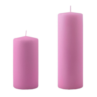 Blockljus Pärlemor Rosa