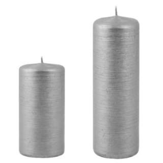 Blockljus Silver