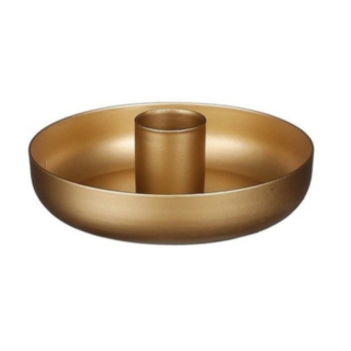 Mica Metal Ljusstake Guld