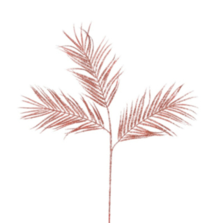 Konstgjord Palm Rosa
