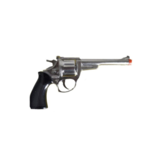 Cowboy Metall Leksakspistol Silver