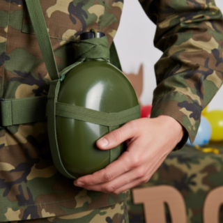 Militär Fältflaska
