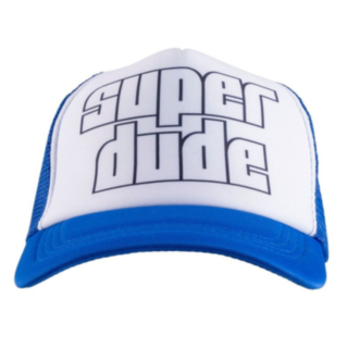 Super Dude Keps Blå/Vit