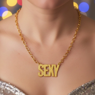 Sexy Halsband Guld