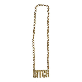 Bitch Halsband Guld