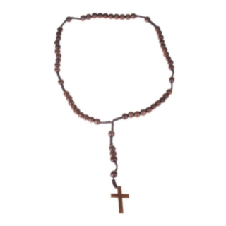 Rosenkrans Trä Halsband