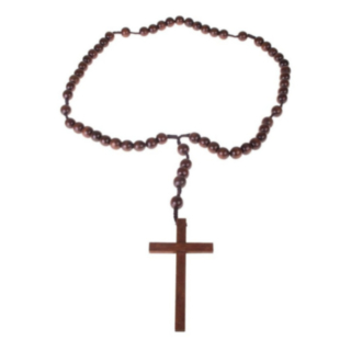 Rosenkrans Trä Halsband XL