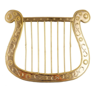 Ängelharpa Guld