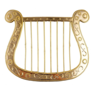 Ängelharpa Guld