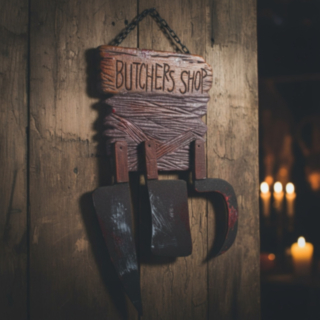 Butcher's Shop Skylt
