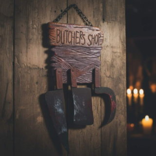 Butcher's Shop Skylt