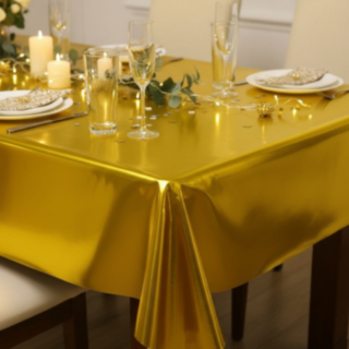 Plastduk Guld
