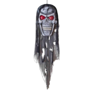 Hängande Grim Reaper Med Ljus