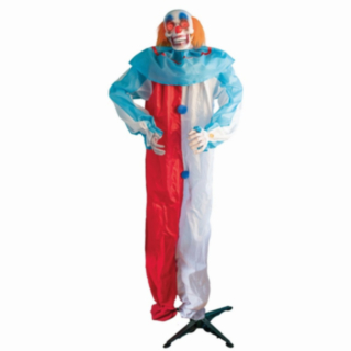 Rörlig Stor Horror Clown Med Ljud & Ljus