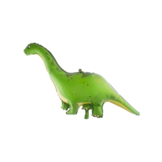 Diplodocus Dinosaurie Folieballong Grön
