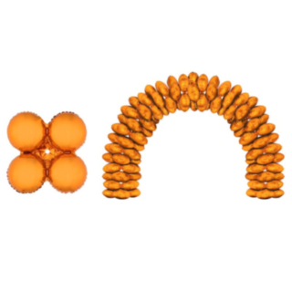 Folieballonger Ballongbåge Orange