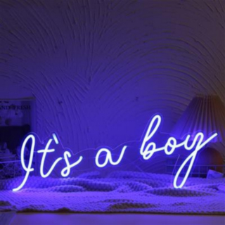 It's A Boy Neonskylt