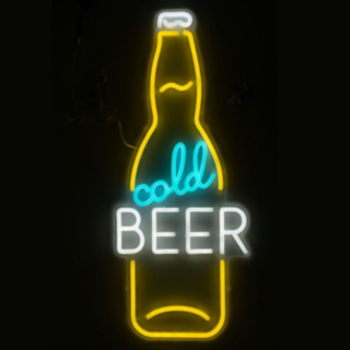 Cold Beer Neonskylt
