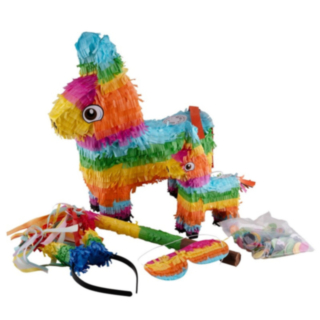 Fiesta Piñata Set Regnbåge