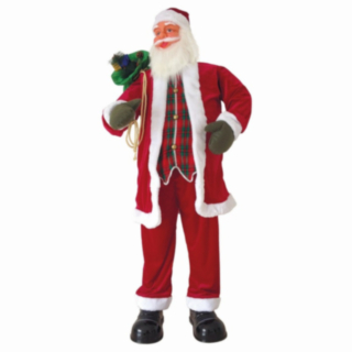 Rörlig Stående Jultomte Med Ljud