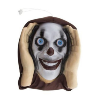 Skräckclown Fönsterdekoration