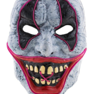 Killer Clown LED-mask