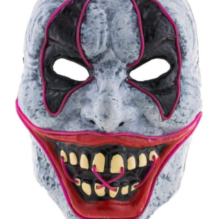 Killer Clown LED-mask
