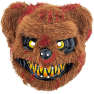 Horror Björn Mask Brun