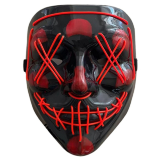 Purge LED-mask Röd
