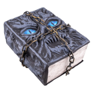 Rörlig Demonisk Bok Med Ljud