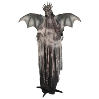 Rörlig Drake Halloweenfigur Med Ljud & Ljus