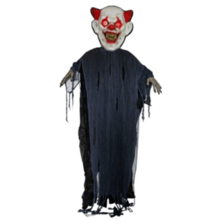 Hängande Stor Horror Clown Med Ljus