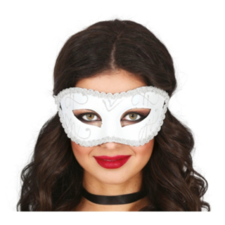 Masquerade Ögonmask Vit