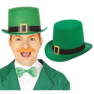 St. Patrick’s Day Hög Hatt Grön