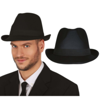 20-tal Fedora Svart