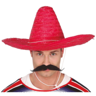 Mexikansk Sombrero Röd
