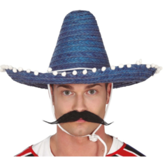 Sombrero Stråhatt Blå