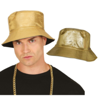 Pimp Bucket Hat Guld